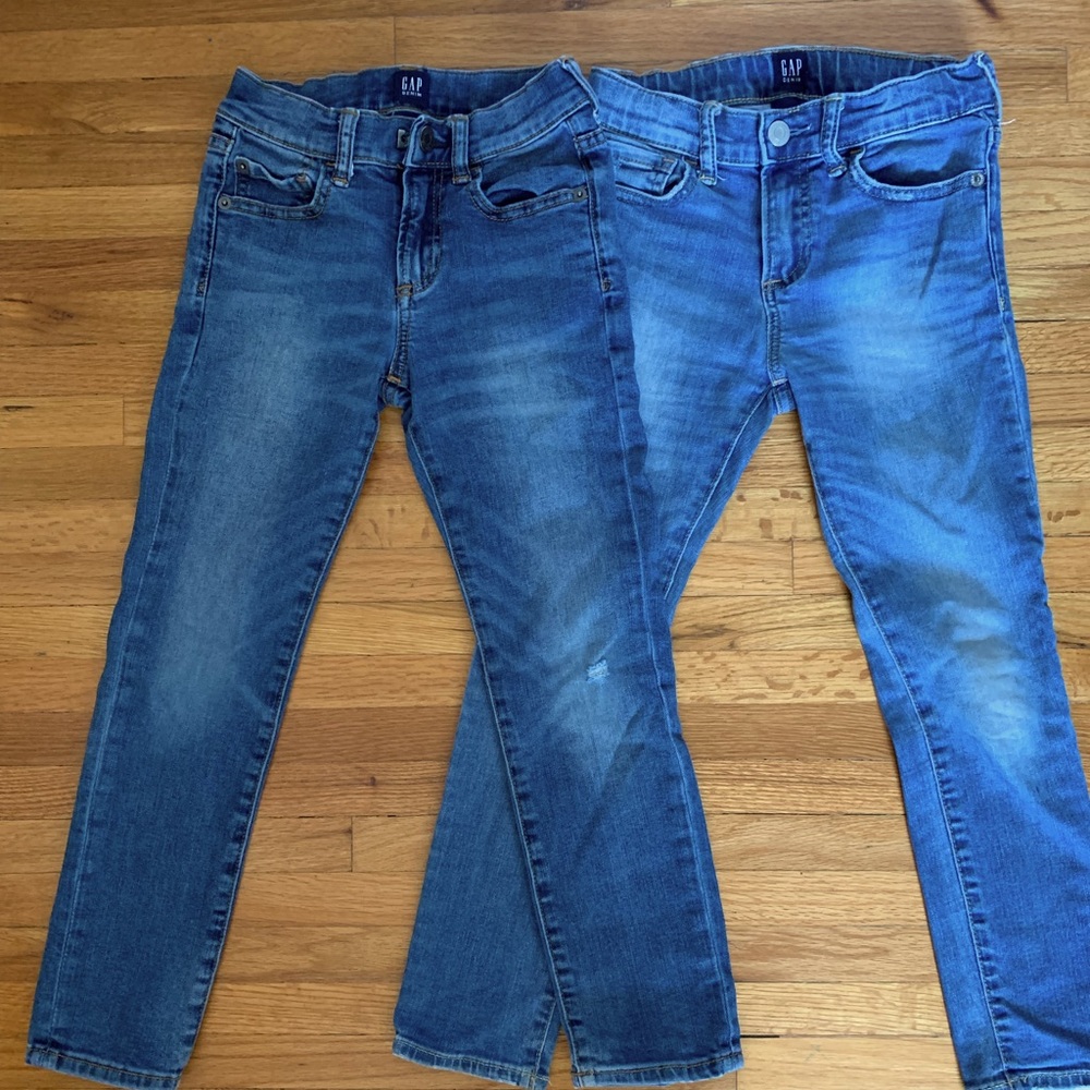 Boys bundle of Gap slim jeans in size 7.